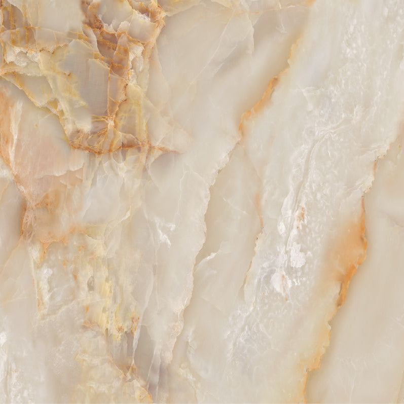 Wandpaneel Onyx Ivory helle Steinoptik 2800x1100 mm