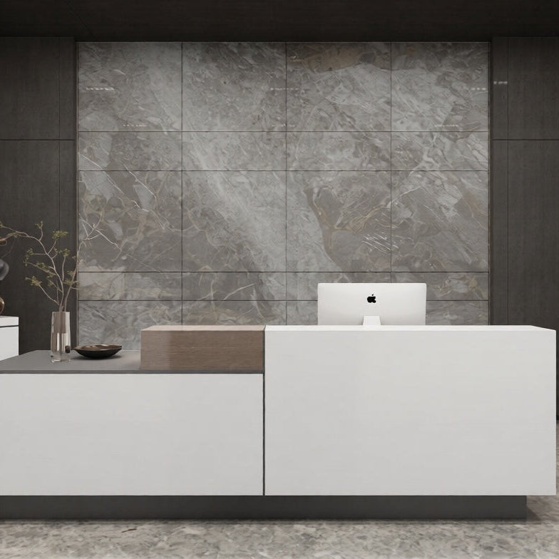 Wandpaneel Greige Stone warme Greige-Steinoptik 2800x1100 mm