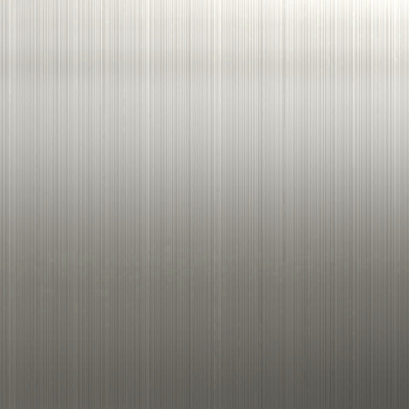 Wandpaneel Brushed Silver gebürstete Silber-Metalloptik 2800x1100 mm
