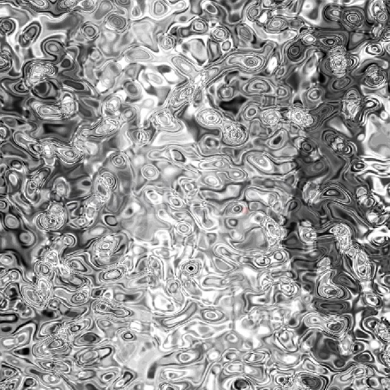 Wandpaneel Liquid Metal fließende Metalloptik 2800x1100 mm