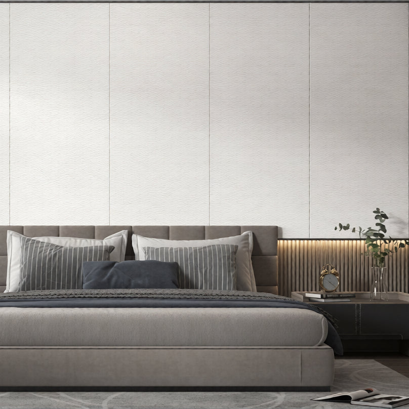 Wandpaneel Ivory White unifarben Elfenbein 2800x1100 mm
