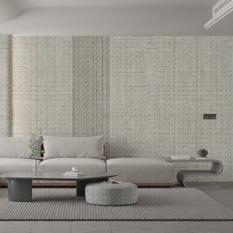 Wandpaneel Linen Sand sandfarbene Leinenoptik 2800x1100 mm