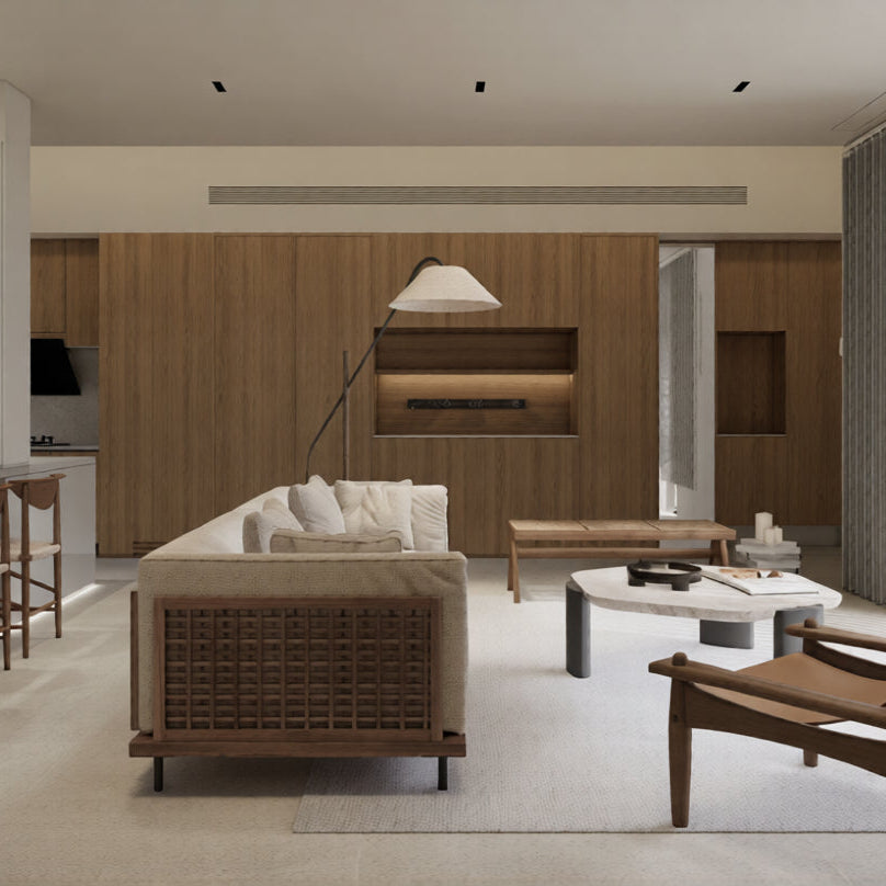 Wandpaneel Natural Oak natürliche Eichenholzoptik 2800x1100 mm